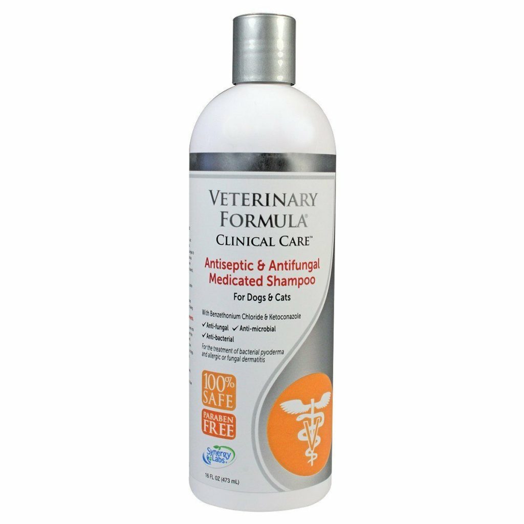 Colloidal Silver and Veterinary Formula Clinical Care Antiseptic, Antifungal spray product 