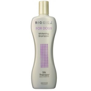 Biosilk for Dogs Silk Therapy Whitening Shampoo