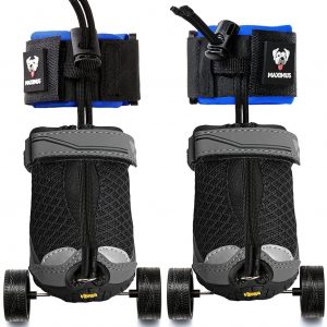 Maximus Skates Protective Dog Boots and Wheelchair Accessory for Knuckling in Dogs