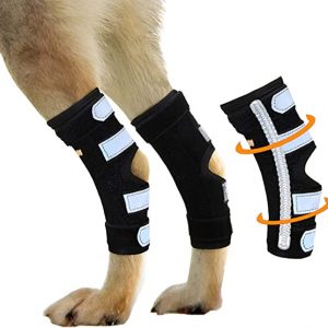 NeoAlly Rear Dog Leg Braces for Knuckling, Sprains and Arthritis