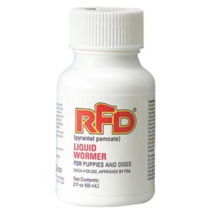 RFD Liquid Wormer for Dogs 60 ml